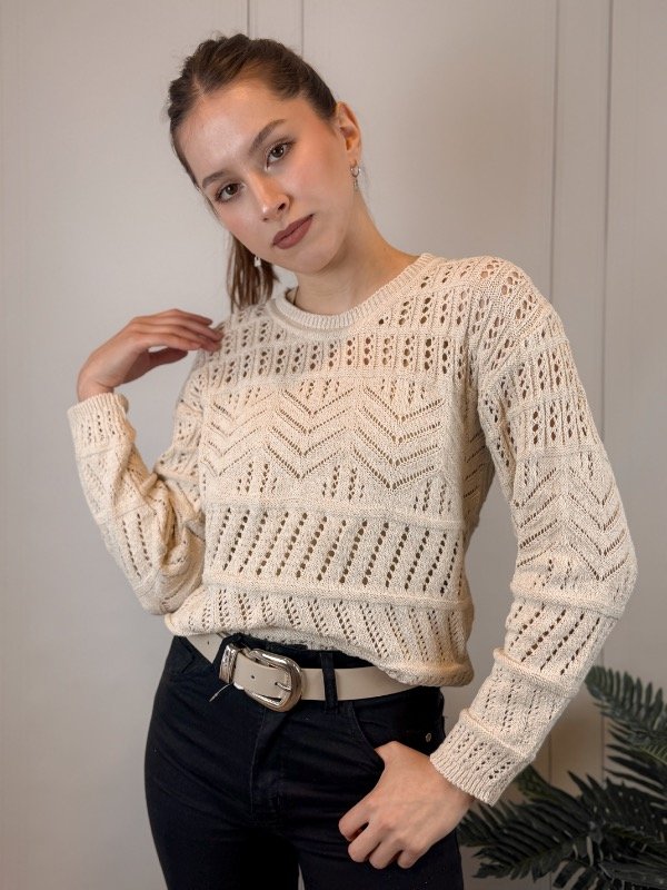 Producto - Sweater tejido tramados