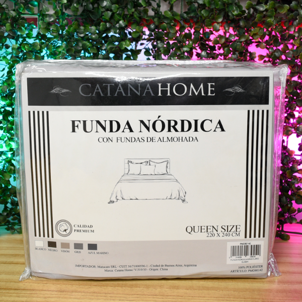 Producto - FUNDA NORDICA CAT CD/FUNDA ALMOHADA QUEEN