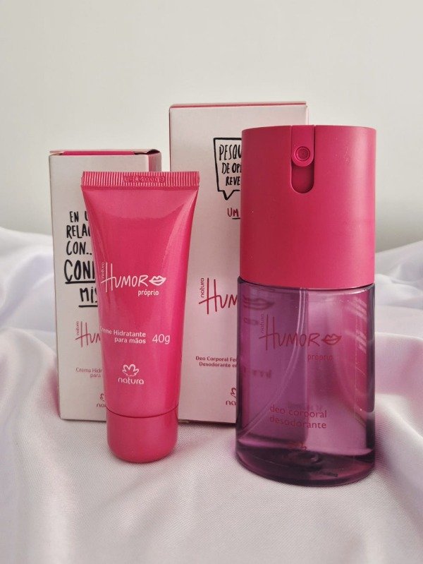 Producto - Kit Humor Próprio (spray + crema para manos)