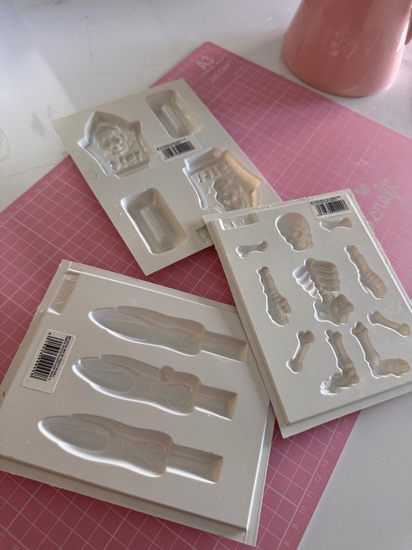 Producto - Placas halloween set x3