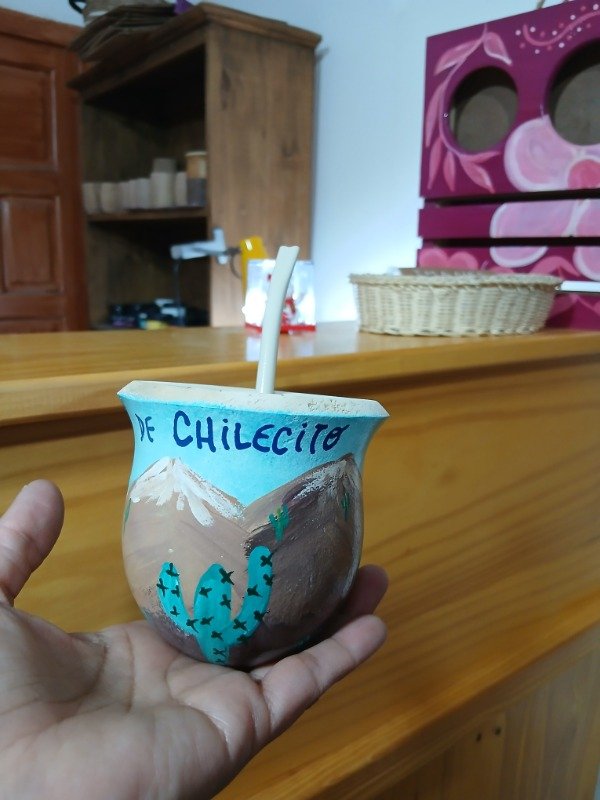 Producto - Mate de calabaza "PAISAJE DE CHILECITO" - 4