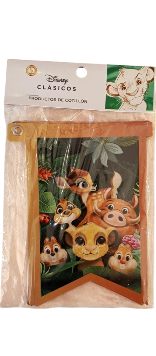 Producto - Banderín Rey león