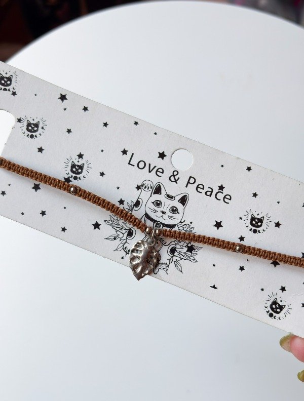 Producto - COLLAR TEJIDO HOJITA