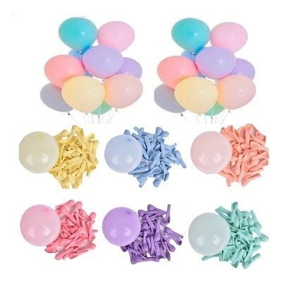 Producto - Globos Pastel (Macaron) x100 unidades