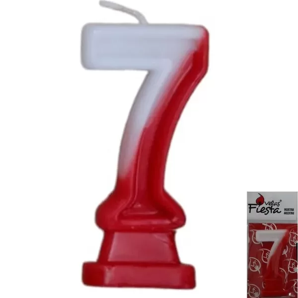Producto - VELA NUMERO RIVER