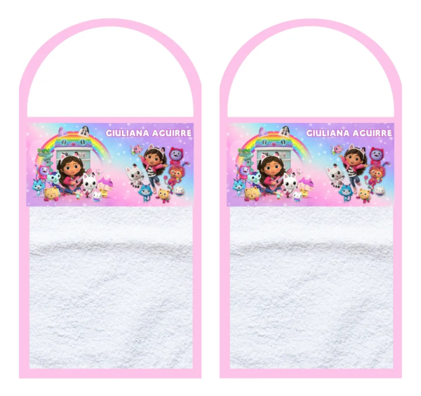 Producto - 2 Toallas para Colgar Set de Jardín Personalizadas