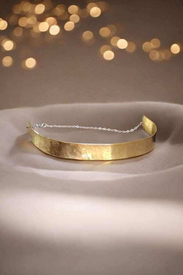 Producto - Choker Nix Bronce Golpeado
