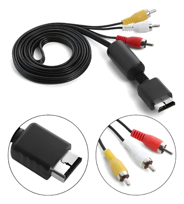 Producto - CABLE AV PLAYSTATION PS1/PS2/PS3