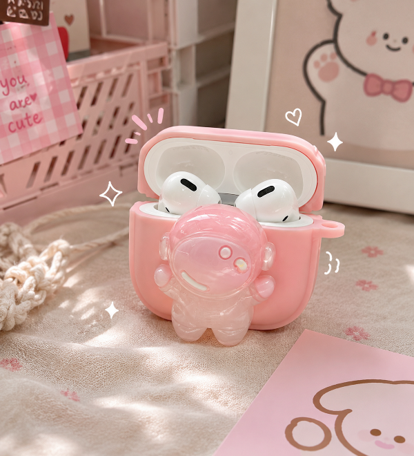 Producto - Case AirPods Astronauta Pink