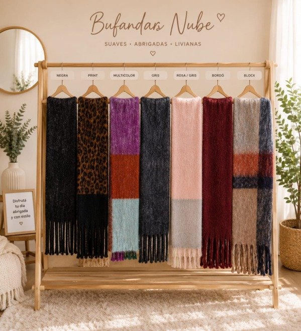 Producto - BUFANDAS NUBE