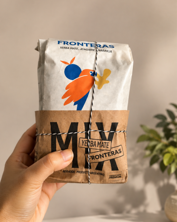 Producto - Yerba Mate Fronteras Mix (6 unid. 40 gr c/u)