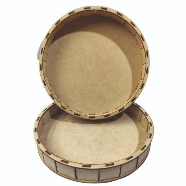 Producto - Bandeja Redonda 30cm Diámetro Madera