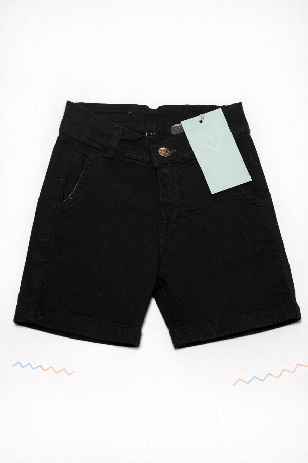 Producto - Chino corto gabardina negro GR2