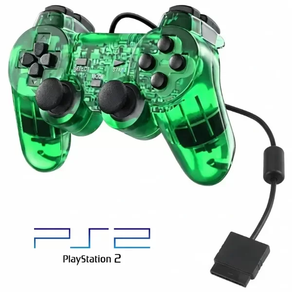 Producto - Joystick de Playstation 2: Traslucido