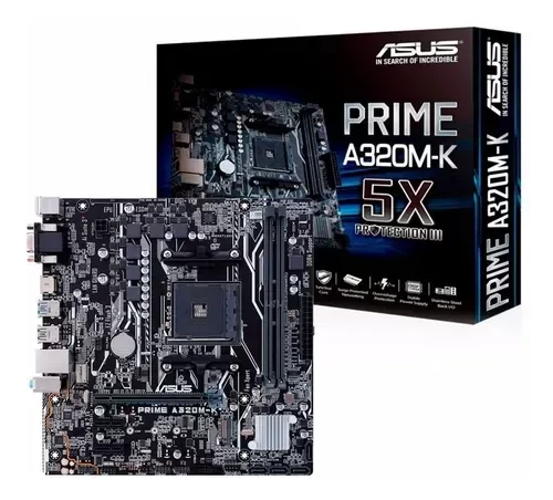 Producto - ASUS PRIME A320M-K (AM4)