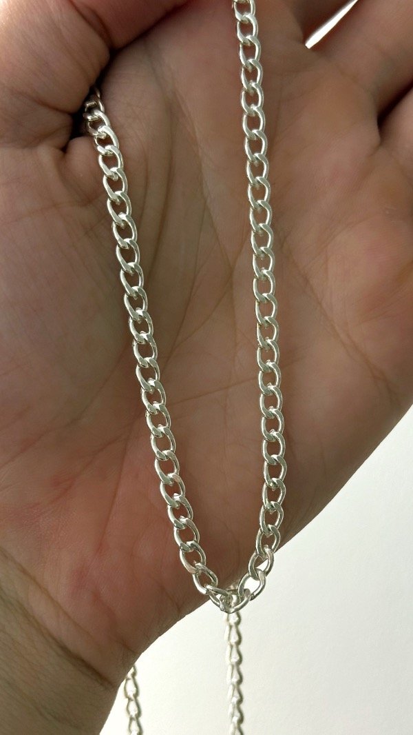 Producto - Cadena Cuba mediana 55 y 60cm UNISEX P925