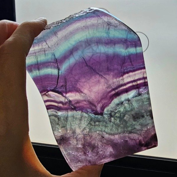 Producto - Laja de Fluorita Arco Iris - 0