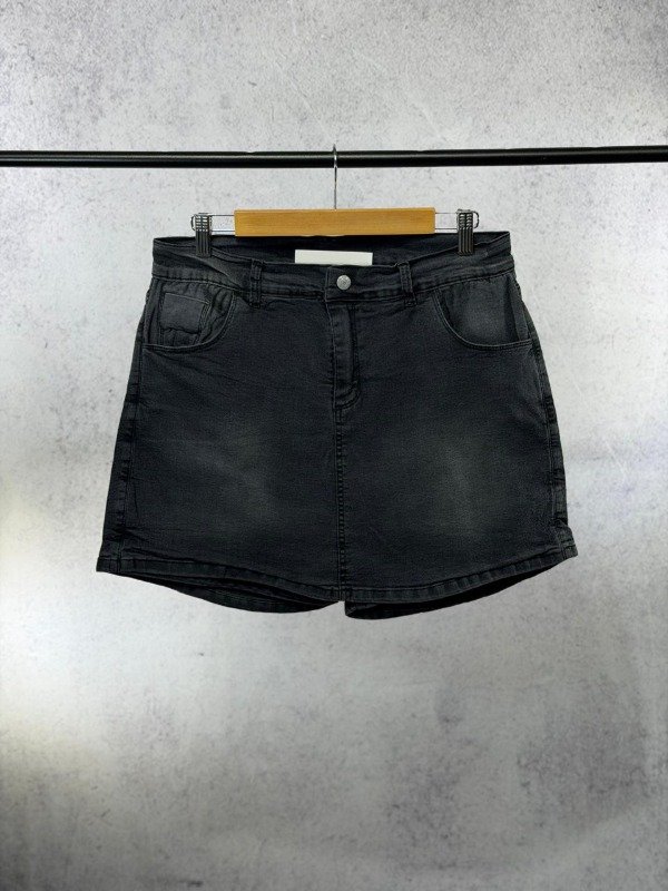 Producto - SHORT POLLERA GRIS ELASTIZADO 36 AL 62 - 0