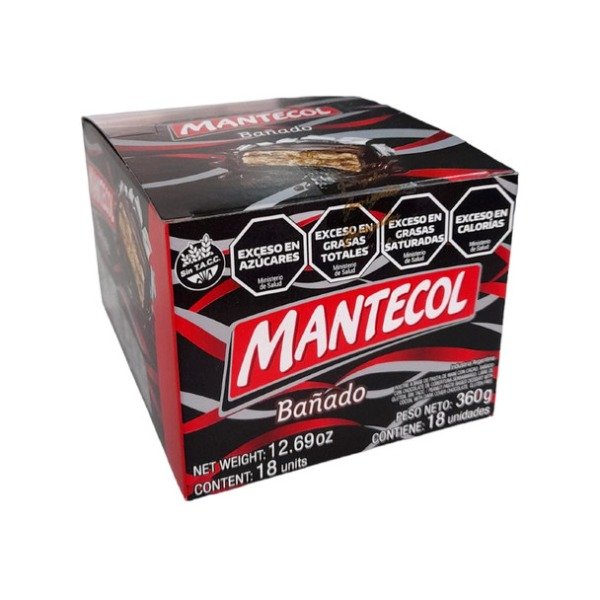 Producto - Mantecol Bañado 18 x 20 gr