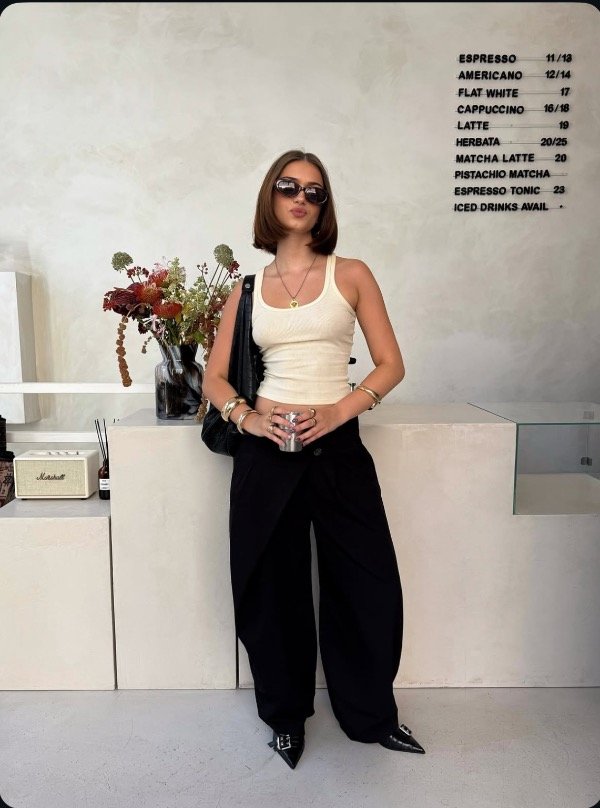 Producto - Musculosa Basic Bershka Talle S y M