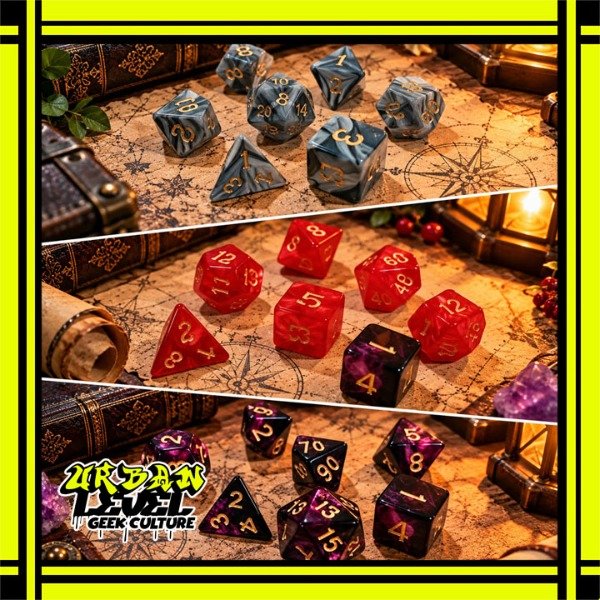 Producto - Set de Dados de Rol RPG - Varios Colores - 0