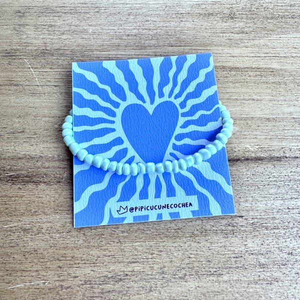 Producto - Pulserita Mostacillas - Verde Metalizado