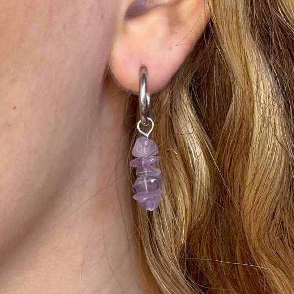 Producto - AROS CIELO AMATISTA