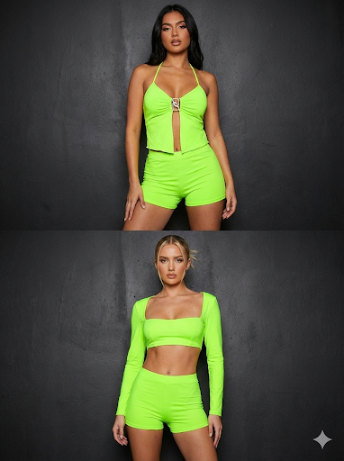 Producto - Short/mini neon liquidación