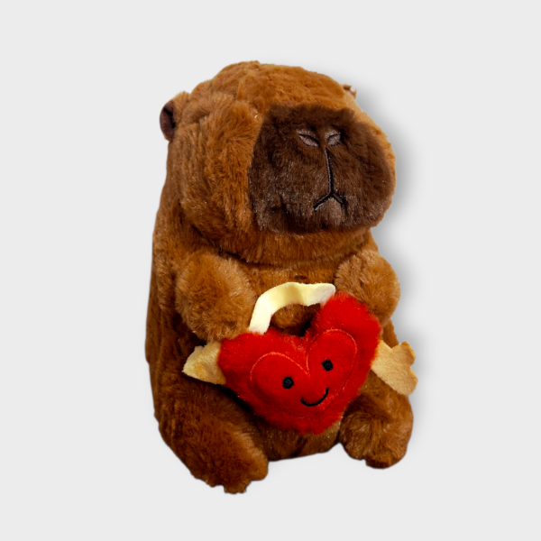 Producto - Peluche Capibara Corazon