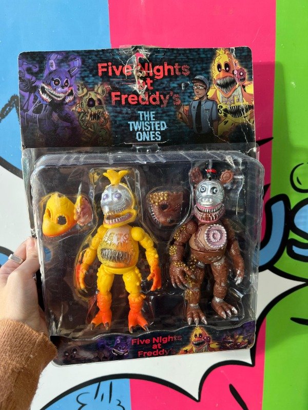Producto - Blister Freddy x2 Nightmare Freddy y Chica