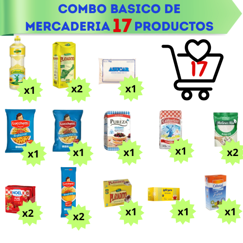 Producto - Combo Esencial Para El Hogar 17 Unidades