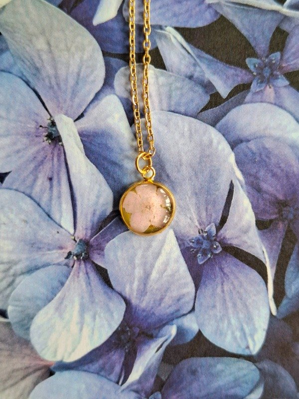 Producto - collar cherry tree verde