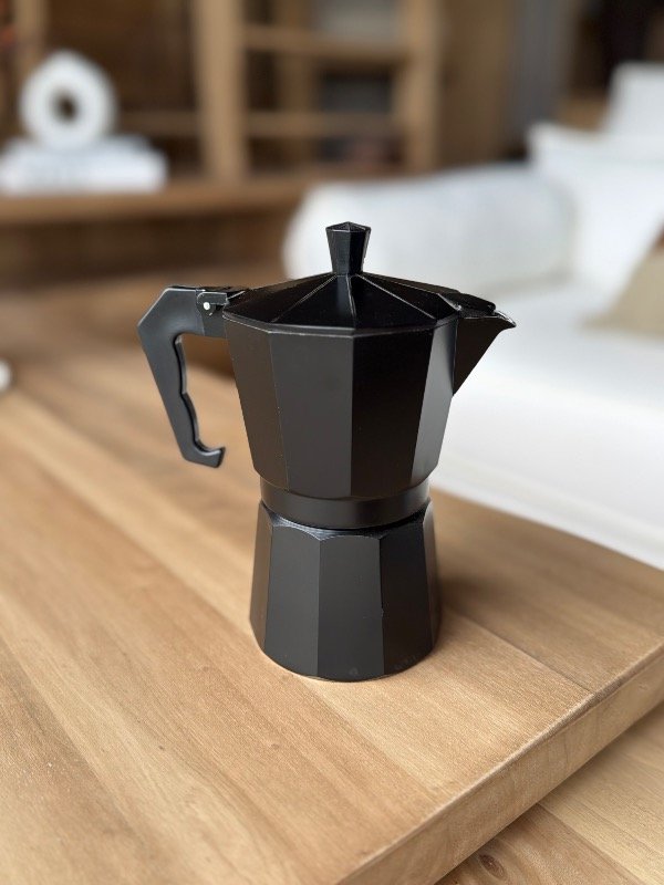 Producto - Cafetera italiana negra - 0