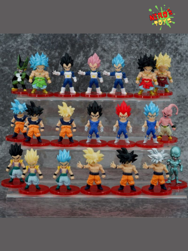 Producto - Dragon Ball set x21 (8CM) - Figura Dragon Ball - Nirostoys