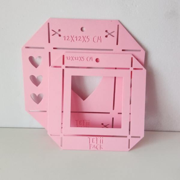 Producto - Moldes Caja 12x12x5cm - 1