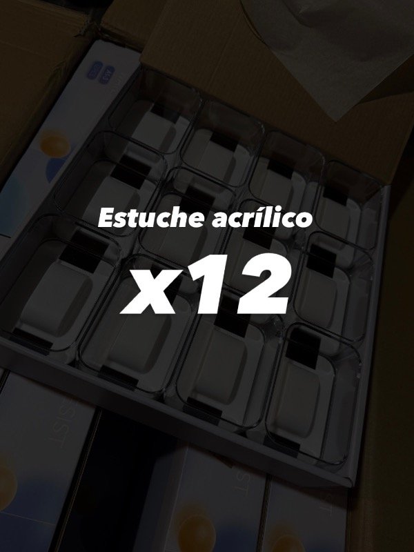 Producto - ESTUCHE ACRÍLICO x12