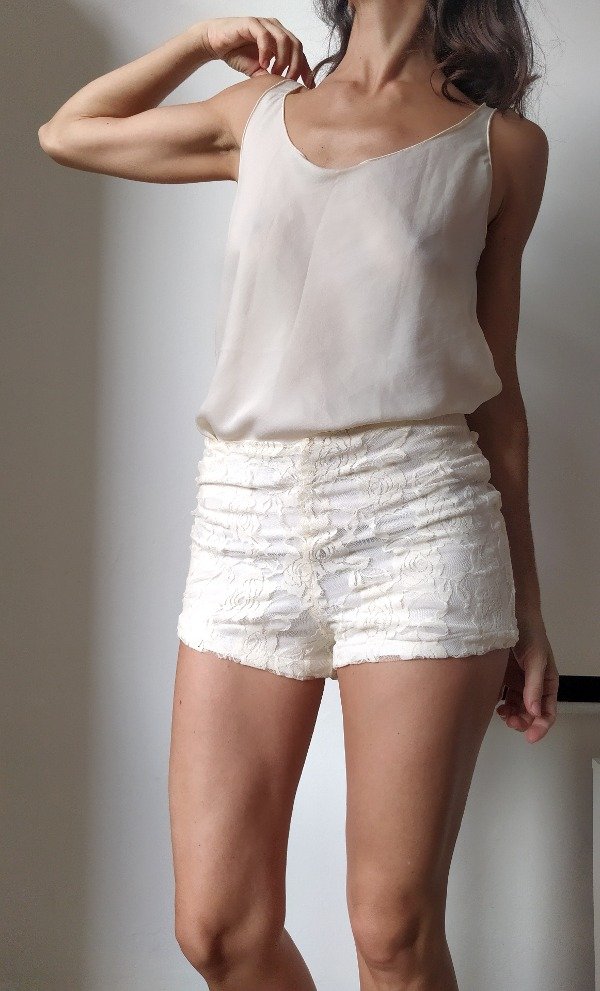 Producto - Short Encaje Love This T38