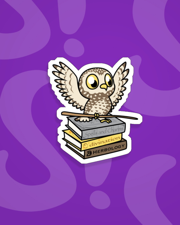 Producto - Hedwig sobre libros