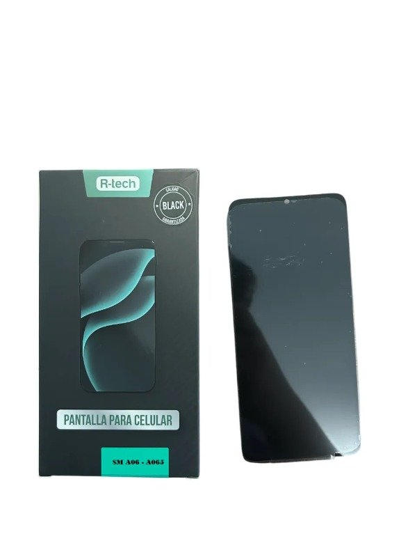 Producto - MODULO SAMSUNG A06 - A065 CALIDAD BLACK - R-TECH