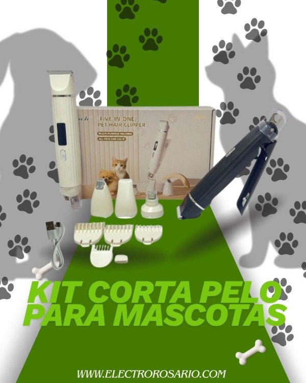 Producto - KIT CORTA PELO P/ MASCOTAS