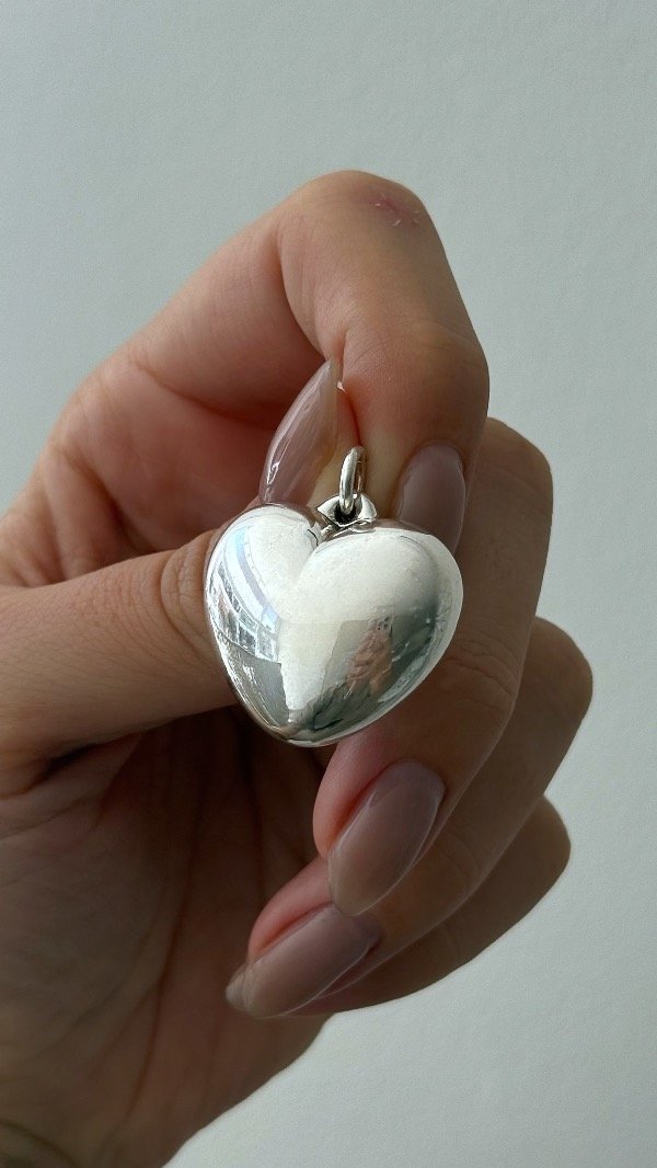 Producto - Dije cora inflado liso 2,5cm P925