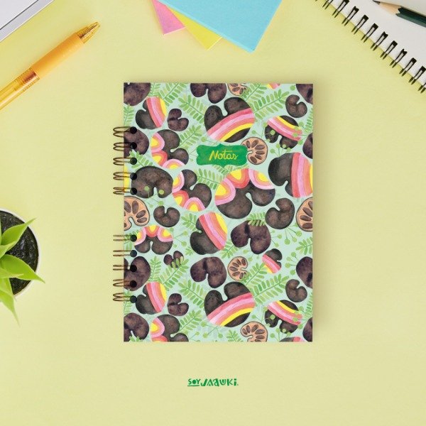 Producto - Cuaderno A5 / Timbó Colorado / Papel ecológico
