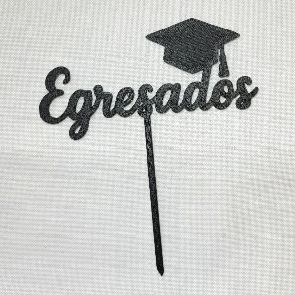 Producto - Cake topper EGRESADOS con birrete chico