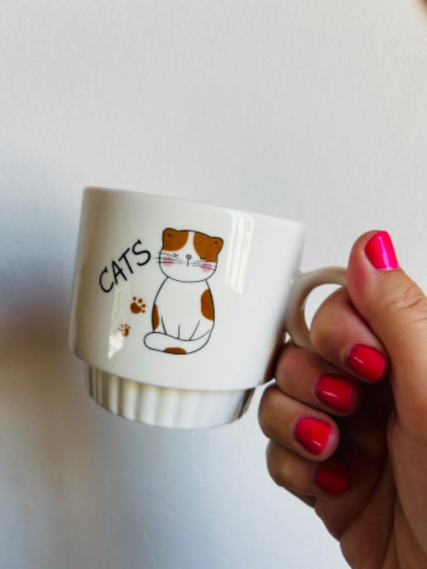 Producto - Torre de tazas Gatito grandes con soporte - 6