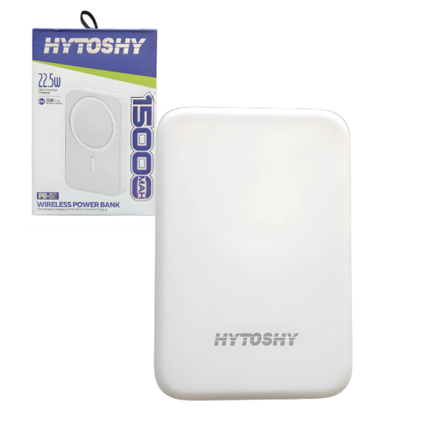 Producto - Powerbank 15000mah HYTOSHY Carga Inalámbrica