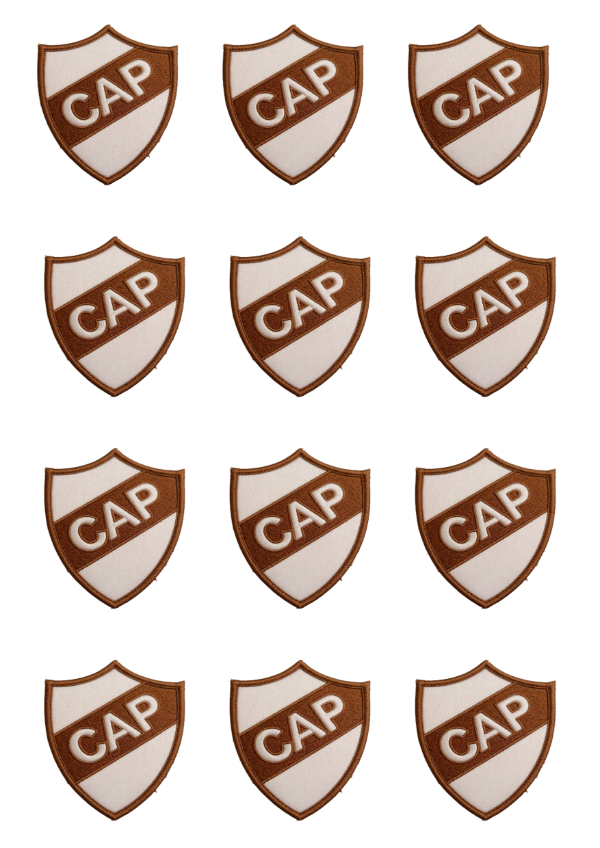 Producto - Impresion Dtf A3 Parche Efecto Bordado Escudos De Futbol Platense