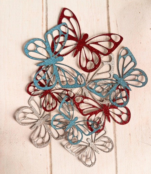 Producto - Mariposas caladas Glitter