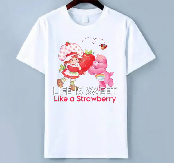 Producto - Remera Algodon Frutillitas Sweet Blanco