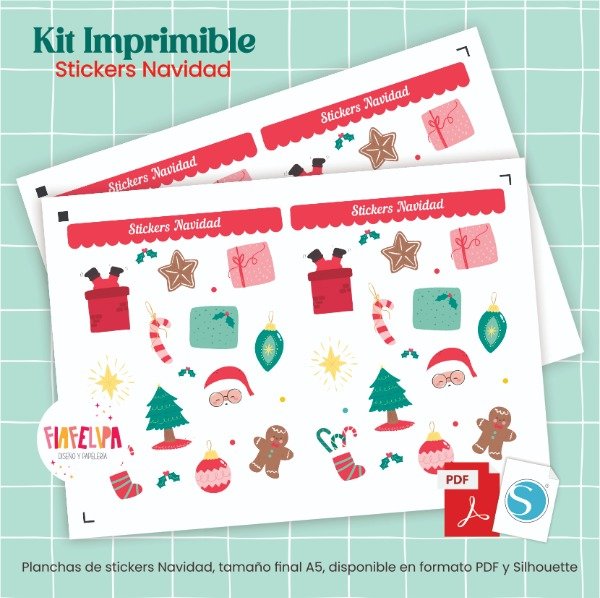 Producto - Stickers Navidad
