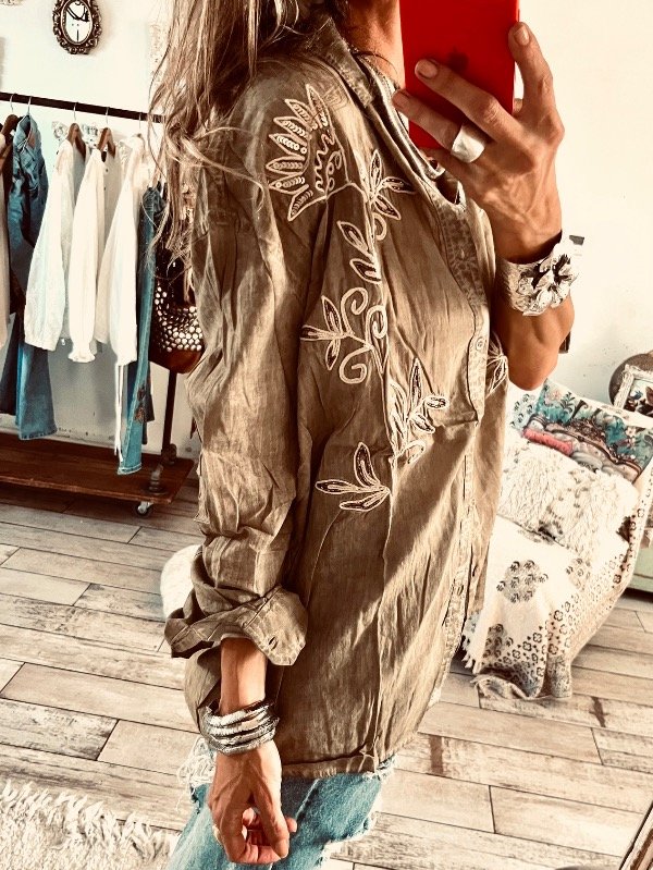 Producto - Camisa Teresa tierra - 1
